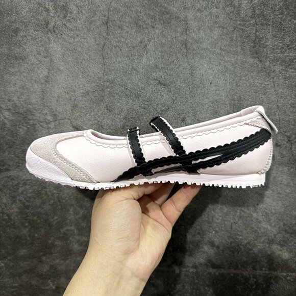 Onitsuka Tiger Mexico 66 Pink Mary Jane Sneakers - Picture 2 of 9